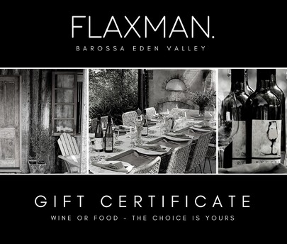 Flaxman wines gift voucher