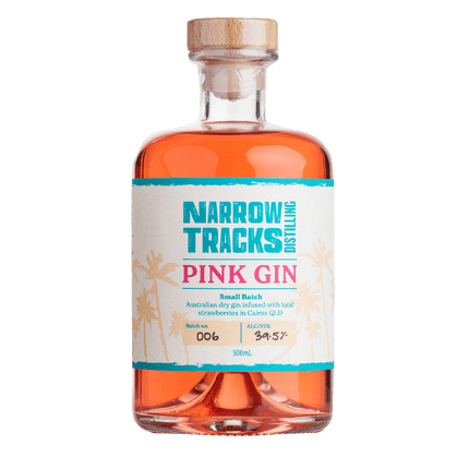 Narrow Tracks Distilling Pink Gin