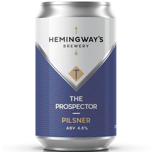 Hemingway's Brewery The Prospector Pilsner Craft Beer