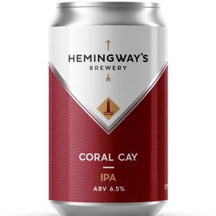 Hemingway's Brewery Coral Cay IPA Craft Beer