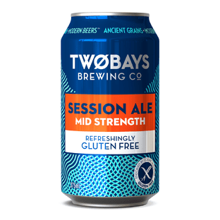TWØBAYS Brewing Co Session Ale Mid Strength Craft Beer