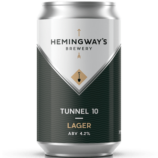 Hemingway's Brewery Tunnel 10 Lager Craft Beer