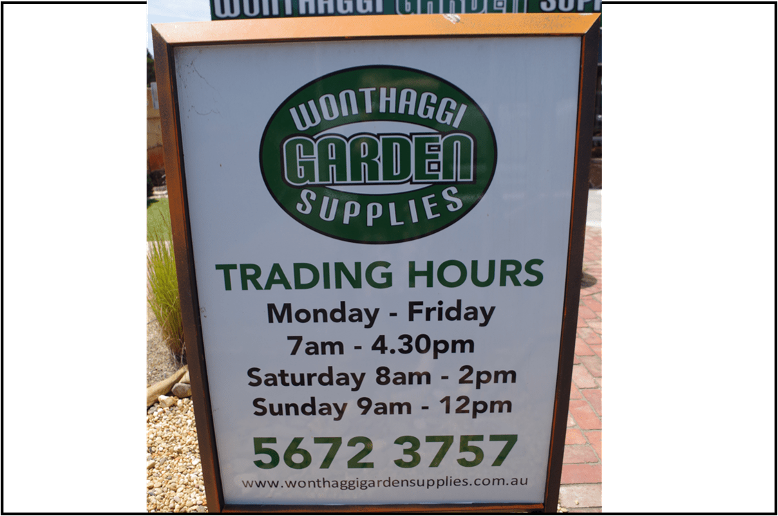 Wonthaggi Garden Supplies Bass Coast delivery