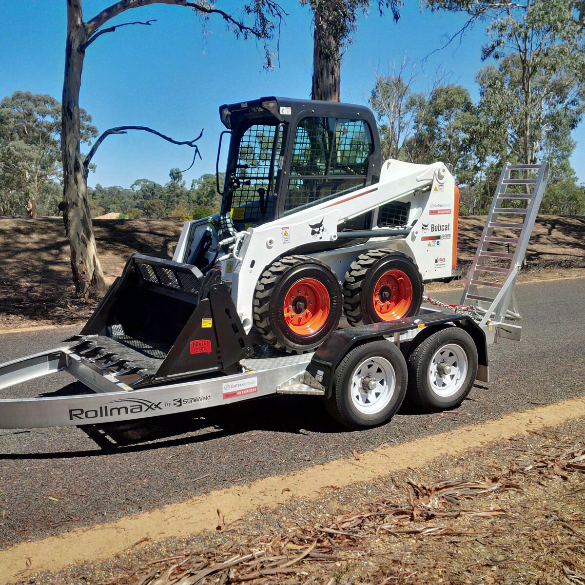 OnTrak Rentals New Bobcat S450 Skid Steer Loader