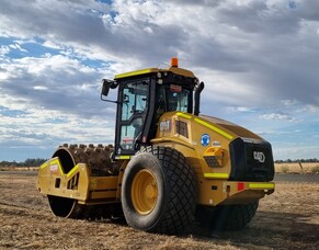 Pad Foot Roller Hire from OnTrak Rentals