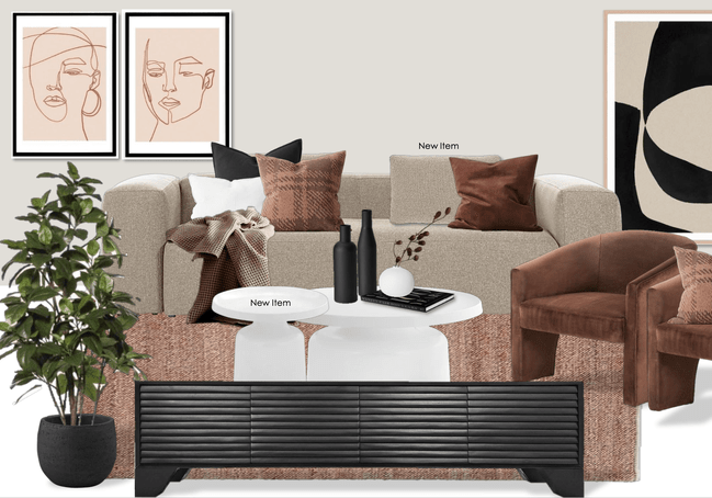 Mood Board Styling & Home Staging