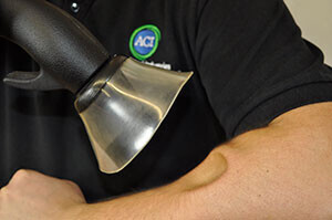 JetBlack Safety air blower technology is safe to use directly on your skin