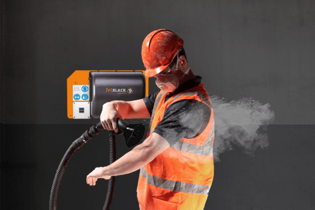 JetBlack Safety wall mounted personnel cleaning station