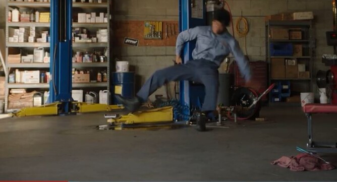 9-1-1 TV show - episode including compressed air accident