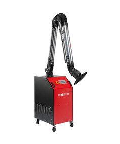 UNI 2.2H welding fume extraction system with aluminium arm