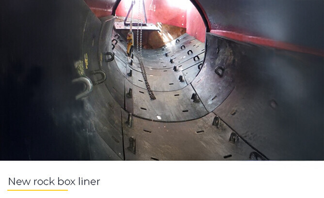 Rock box liner Castech Solutions