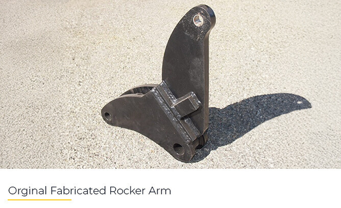 Fabricated rocker arm Castech Solutions