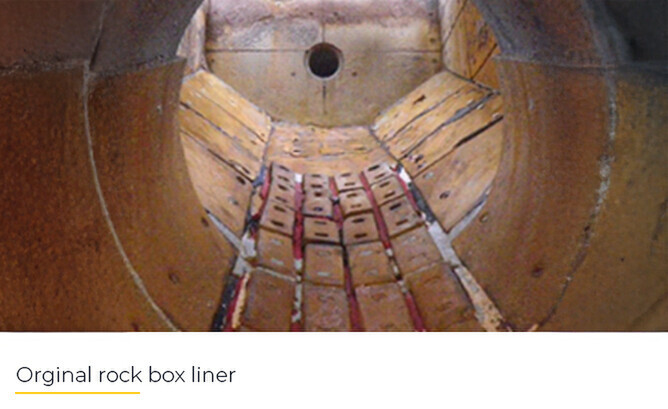 Rock box liner Castech Solutions