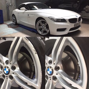 Painted Alloy Mag Wheel Repair 