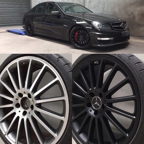 Alloy wheel mag rim repair