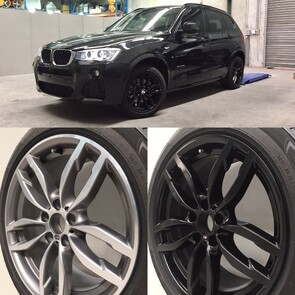 Alloy mag wheel repair