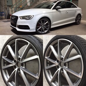 alloy mag rim wheel repair