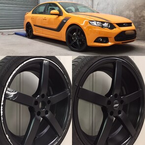 painted alloy mag wheel repair sydney