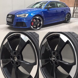 machined cnc alloy mag rim wheel repair