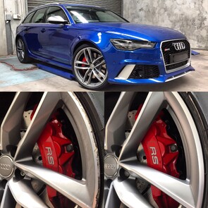 Machined Diamond Cut Alloy Mag Wheel Repair