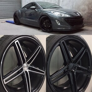 Alloy Mag Wheel Custom Colour Change