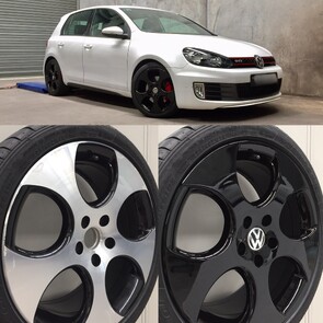 alloy mag wheel rim repair