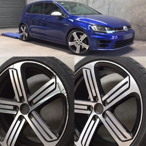 alloy mag rim wheel repair