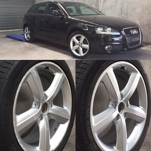 alloy mag rim wheel repair