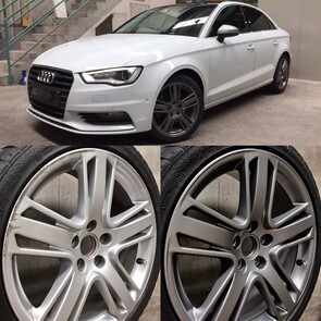 custom wheel colour change alloy mag wheel repair