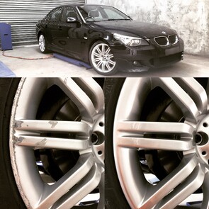 Painted Alloy Mag Wheel Repair 