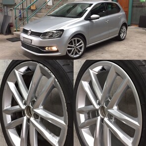 alloy mag rim wheel repair