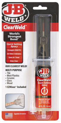 J-B Weld 50172 25 ml. MarineWeld Syringe