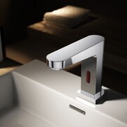 ET2-31S Basin Mounted with a squared off appearance.