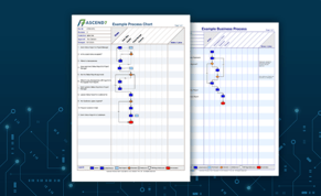 Business processes mapping...cross-functional flow charts work best