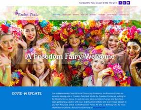 Freedom Fairies Website Go Live