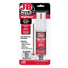 JB WELD HIGHHEAT SYRINGE NEGATES THE NEED FOR A WELDER