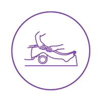 Icon of physiotherapy, entire health services