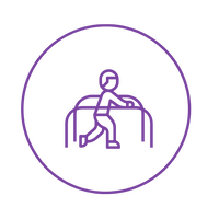 Icon of occupational therapy, entire health services