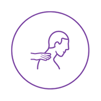 Icon of massage, entire health services