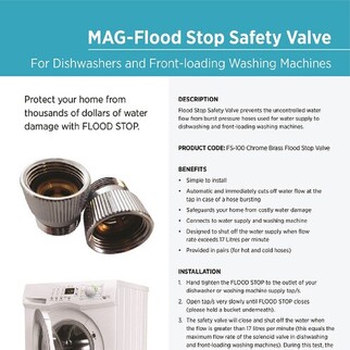 Flood Stop Valves