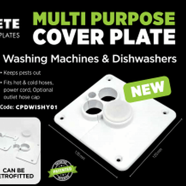 Dishwasher/Washing Machine Cover Plate