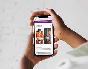 Challenge DV website design