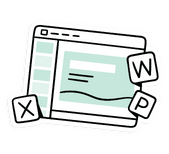 Letterheads and sales decks