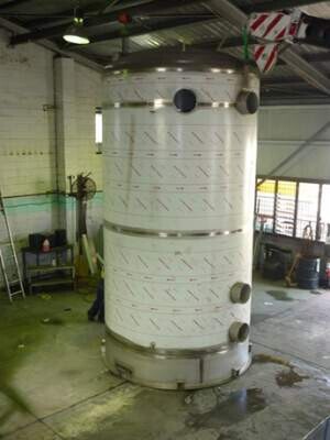 Chilled Ethanol Storage Vessel for Castlemaine XXXX Brewery