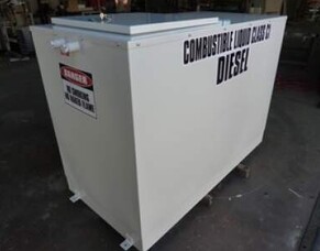 Bunded Diesel Fuel Storage Tank