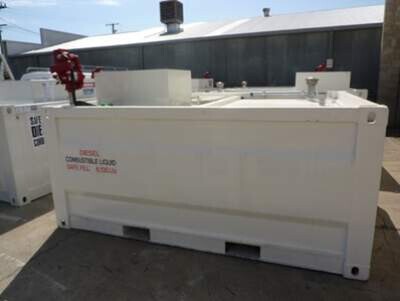 Bunded diesel storage tank 6135l safe fill