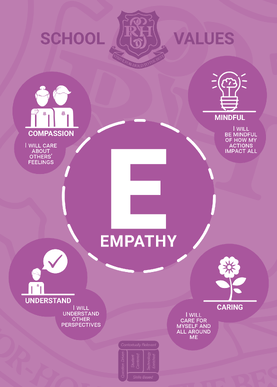 Empathy RCHS school value image.